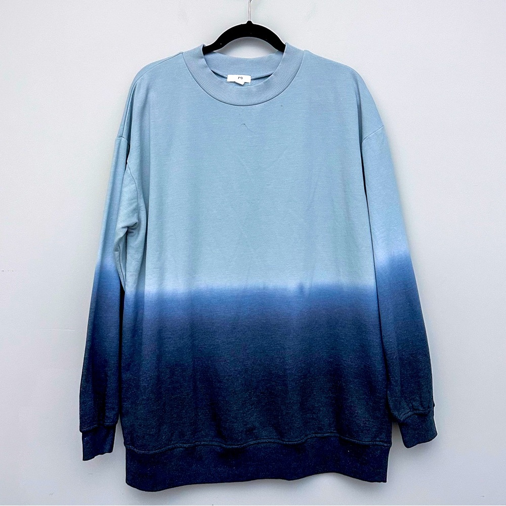 BP Blue Ombre Crew Neck Sweatshirt
